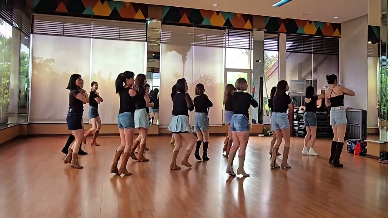 Hide it Line Dance || Improver || Demo-Bullgym LD