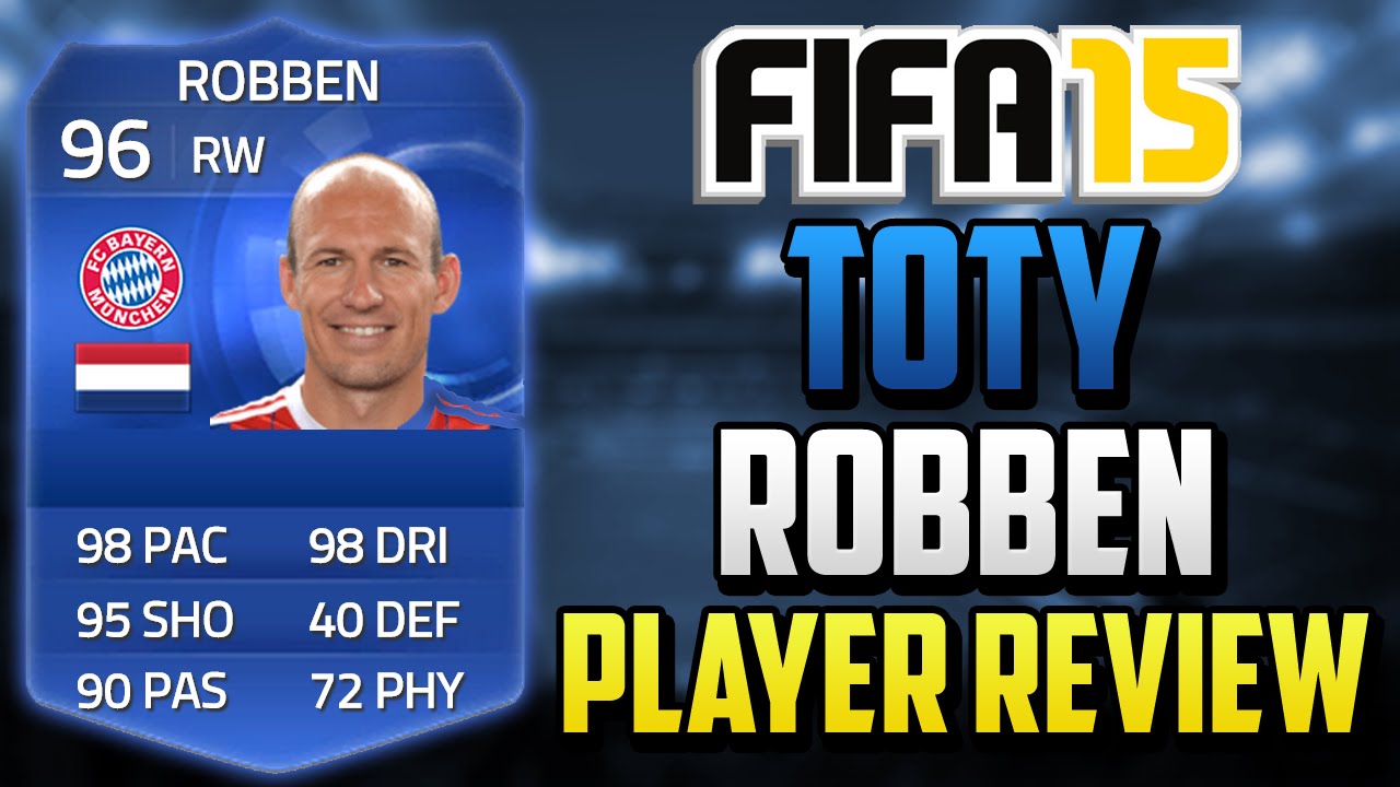 Fifa 15 TOTY Robben Review (96) w/ In Game Stats & Gameplay - Fifa 15 Player Review