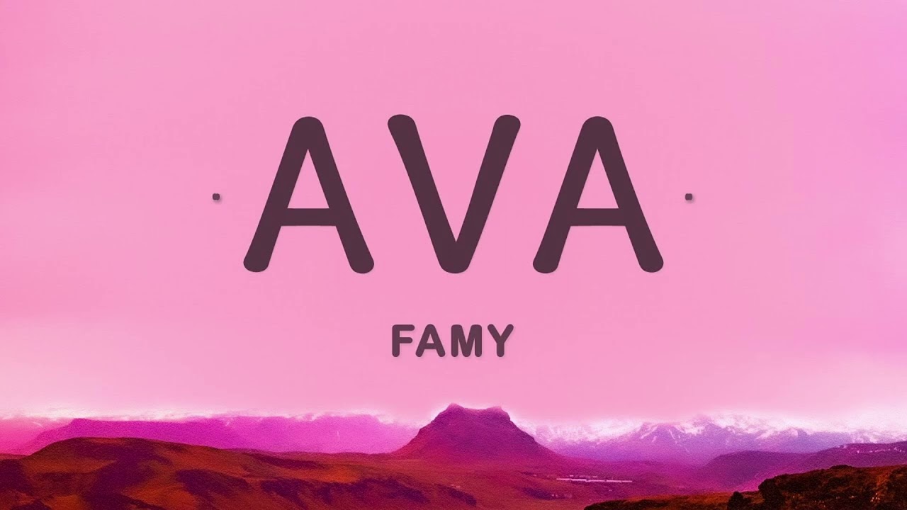 AVA  - Famy (Slowed + Reverb) instrumental with backing vocals.