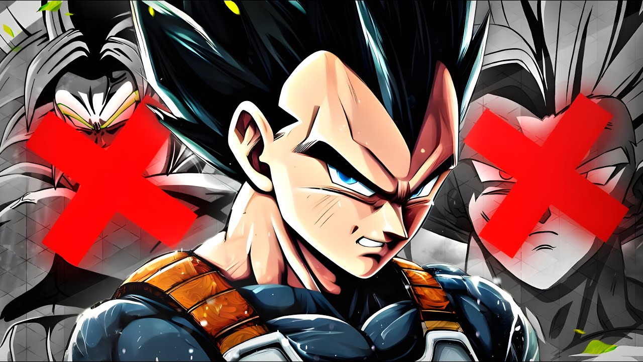 O VEGETA É INVENCÍVEL NO DRAGON BALL...