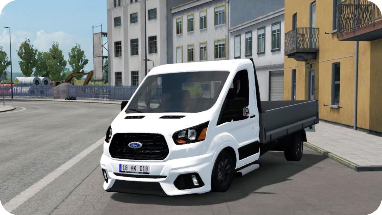 Ford Transit Pick-Up - ETS2[1.35][Euro Truck Simulator 2]