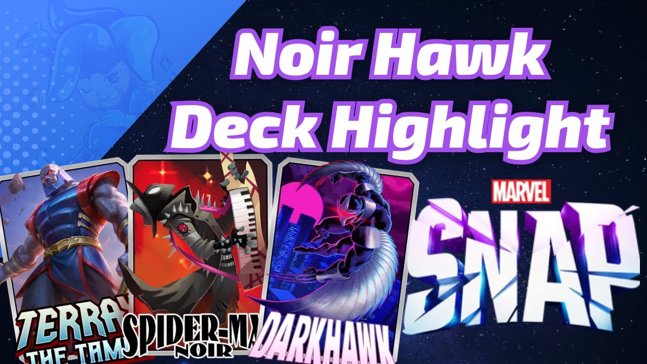 Tempo Darkhawk ИДЕАЛЬНО ПОДХОДИТ для Человека-паука Нуар | Обзор колоды Marvel SNAP