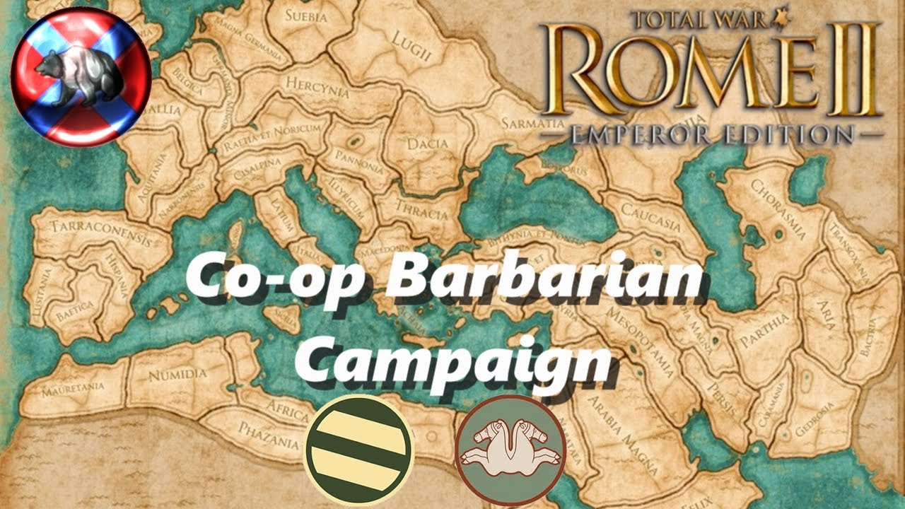 Ep.1 Galatia And Tylis Alliance Begins.......Rome 2 Co-op Campaign