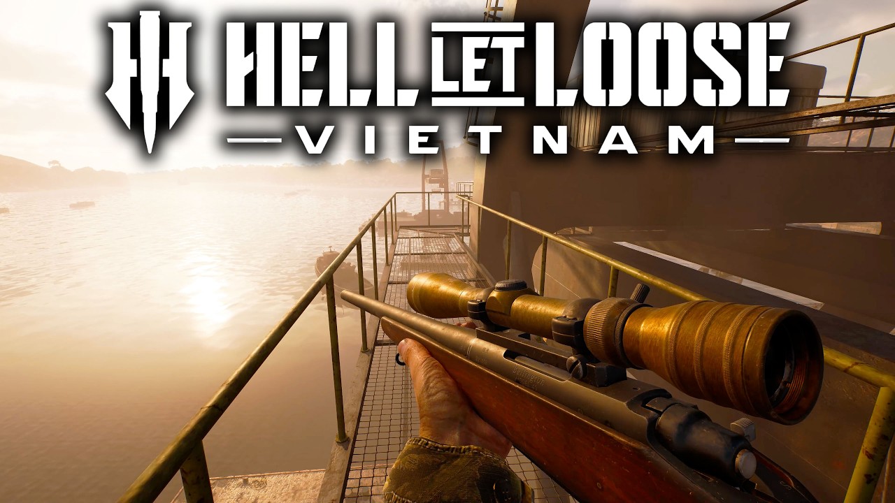 Снайпер в день запуска | Hell Let Loose Vietnam
