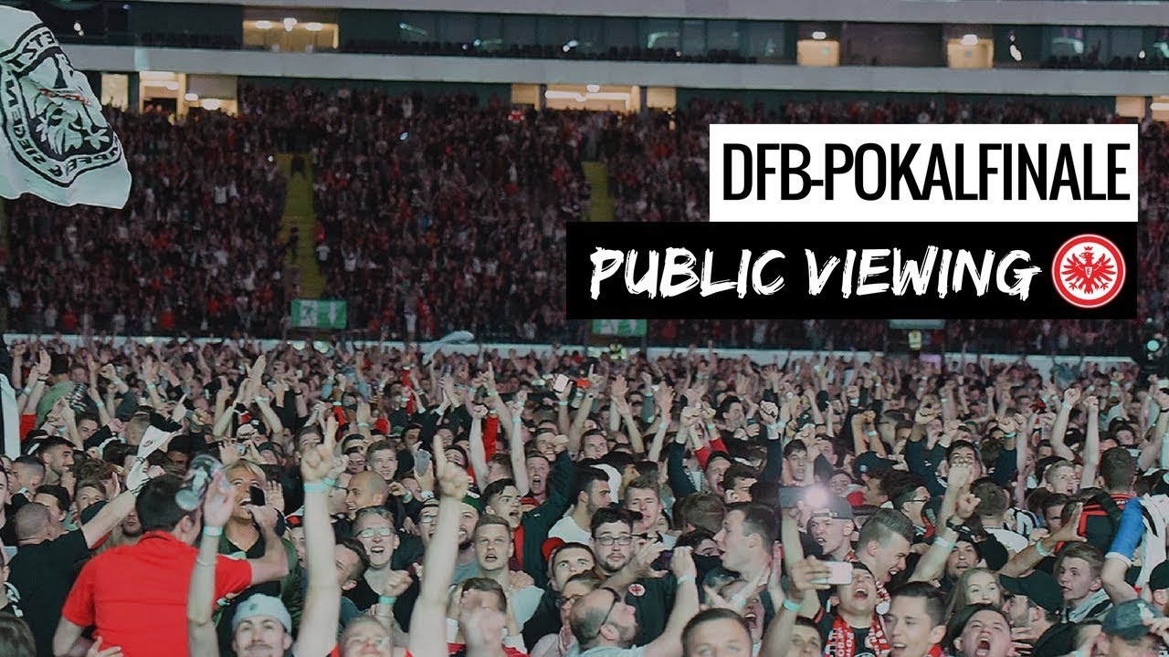 DFB-Pokalfinale 2018 | Public Viewing in Frankfurt