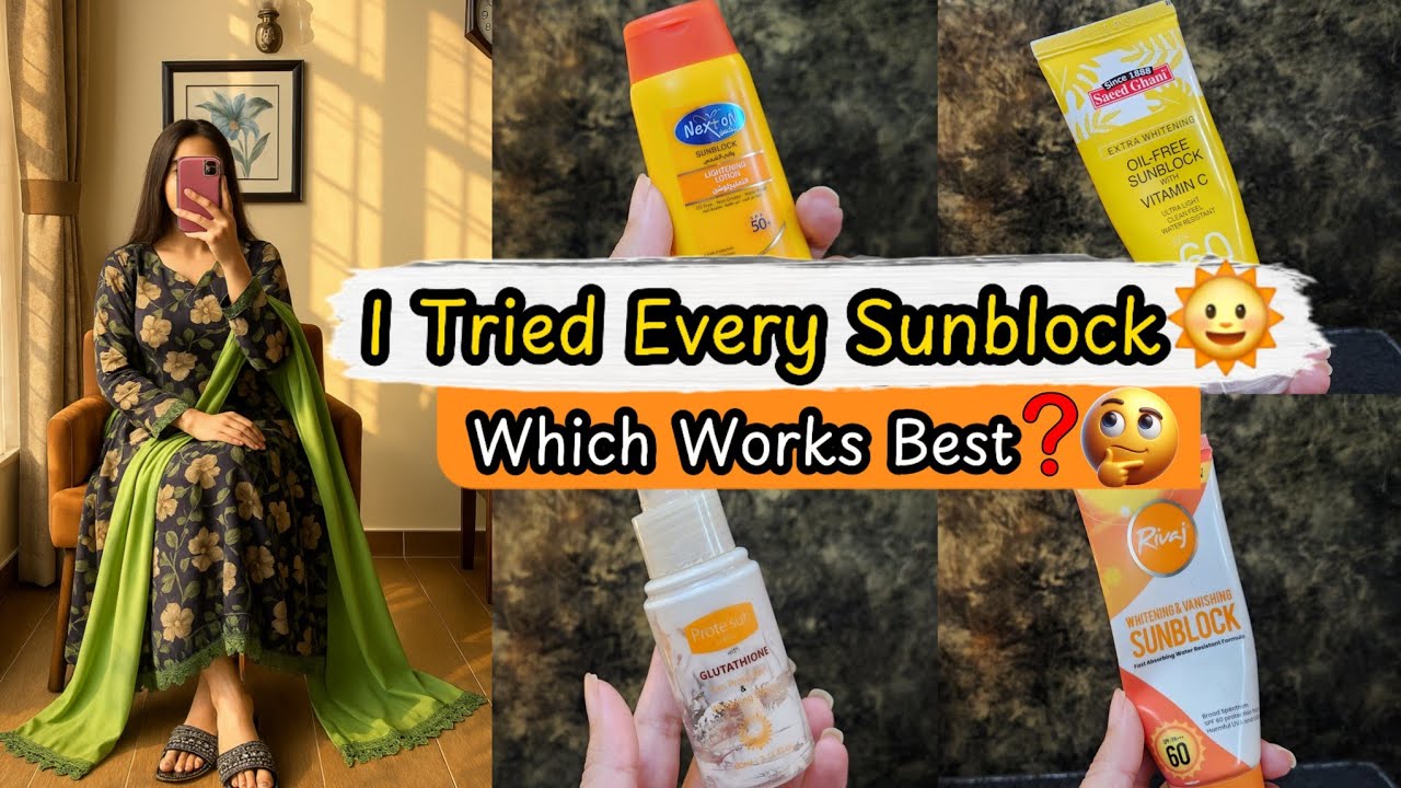 Best Affordable & Lightweight Sunscreen for Teenager and Women in Pakistan 🤔✨️ Rivaj UK | Nexton