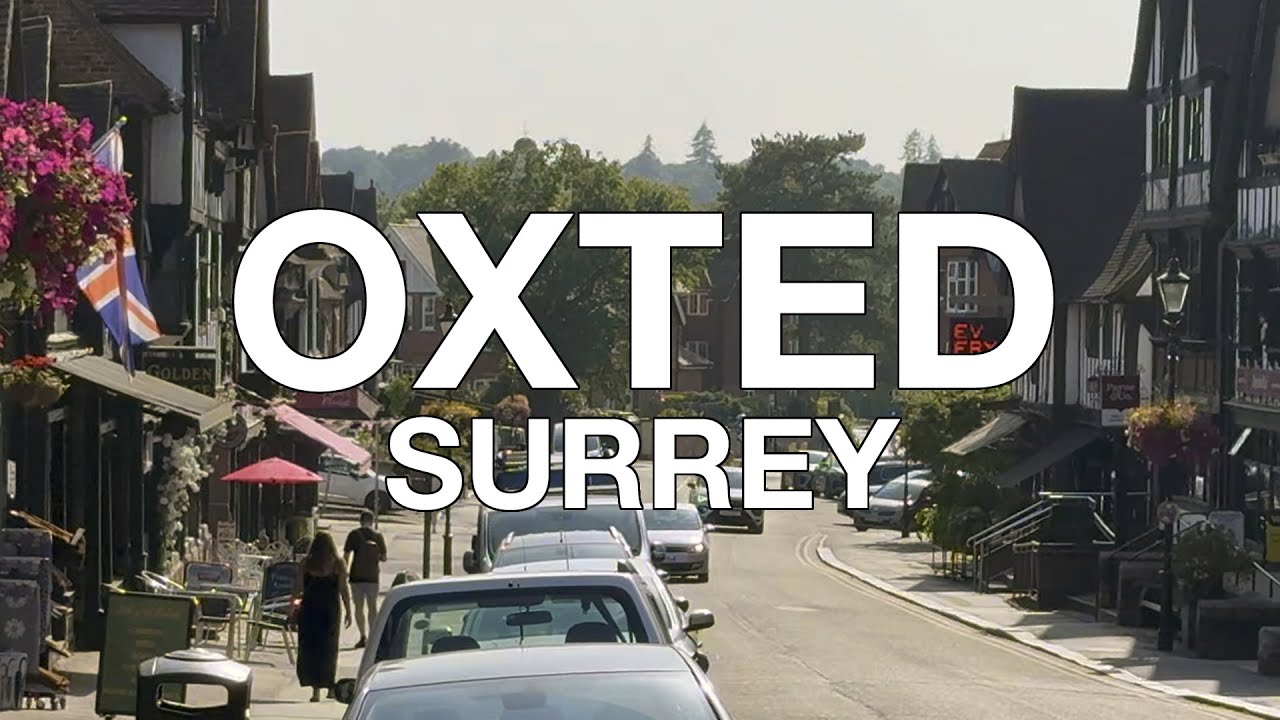 Oxted Town Centre, Surrey, UK, England 🇬🇧 4K HDR