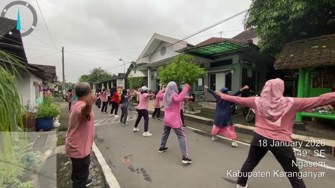 Senam Prolanis Rutin Setiap Minggu Pagi Praktek dr. Sri Rahayu Susilowati tgl 18 Januari 2026
