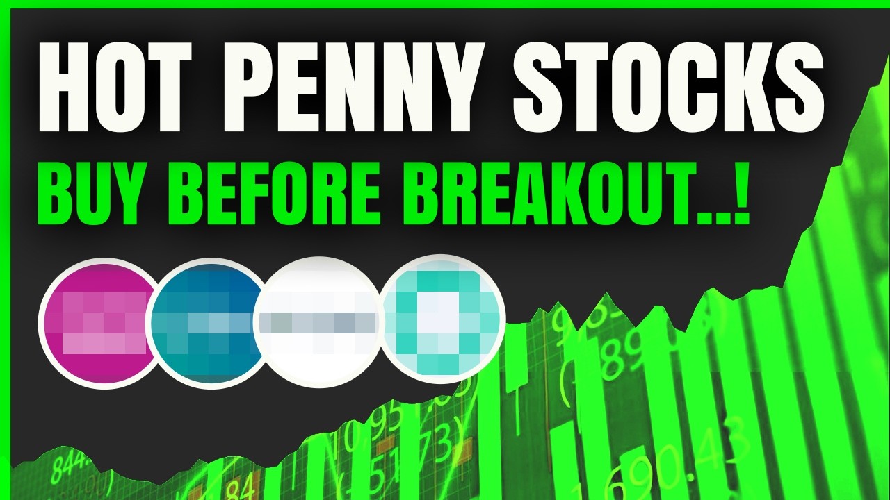 5 Explosive Penny Stocks Ready to Soar! (Huge Upside Potential)