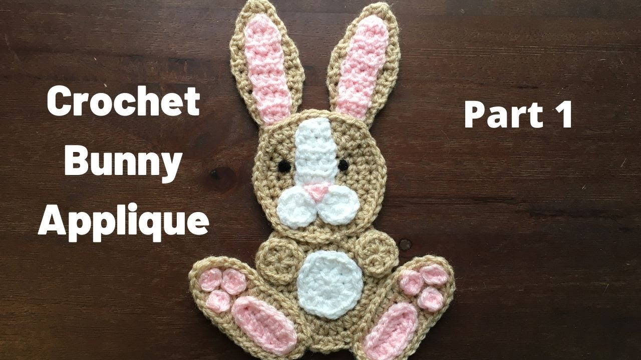 How to Crochet a Bunny Applique | Part 1