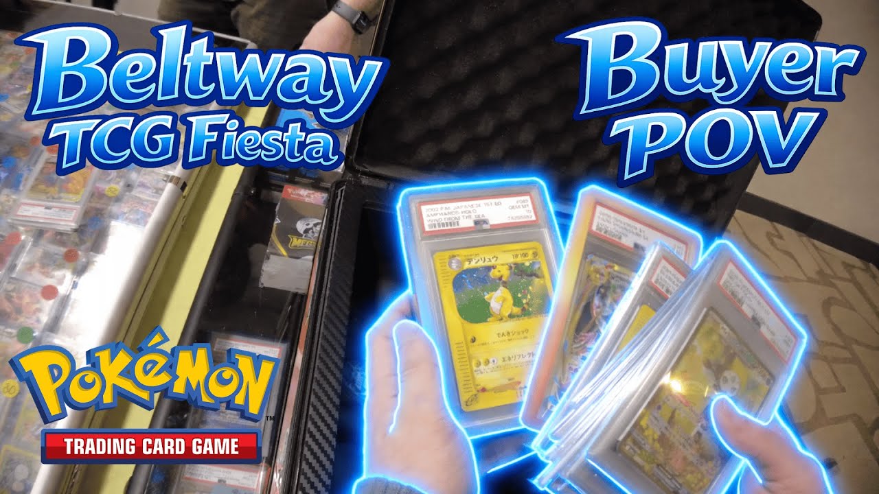 Finding a card we NEVER expected to see again...┃Pokemon Buyer POV┃Beltway TCG Festia Day 2