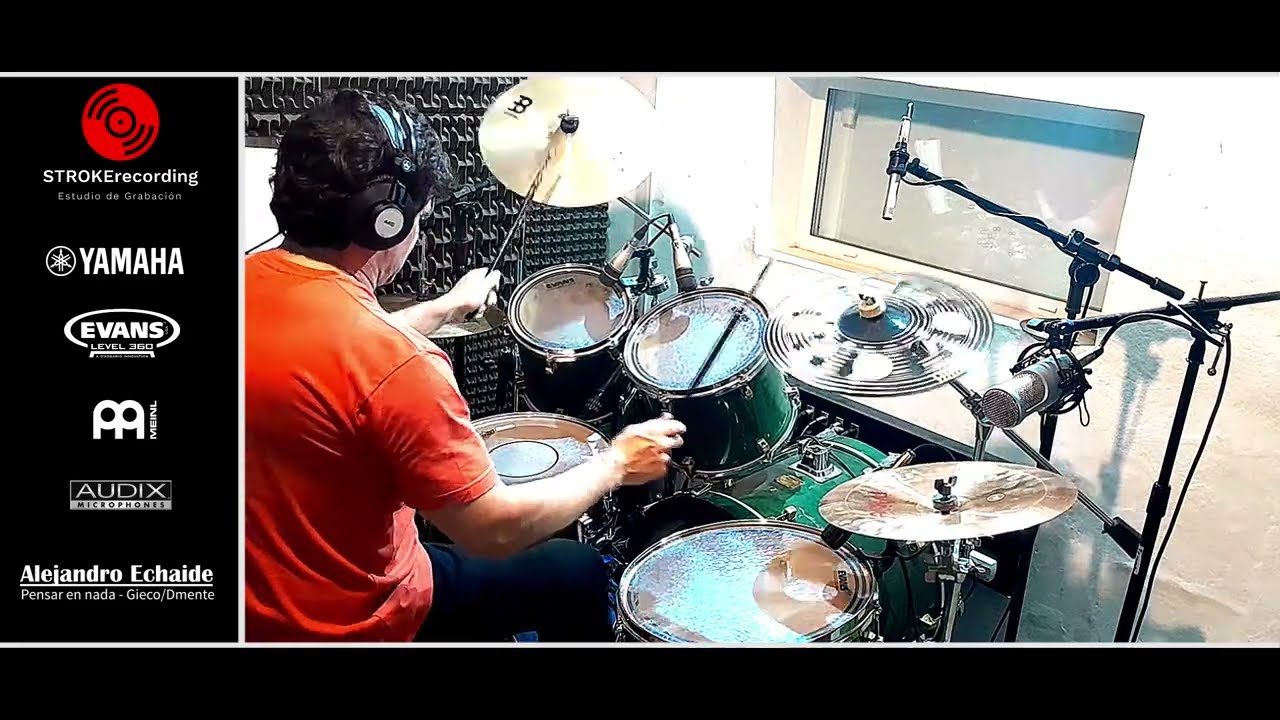 ALEJANDRO ECHAIDE - DRUM COVER - Pensar en Nada (Gieco/Dmente)