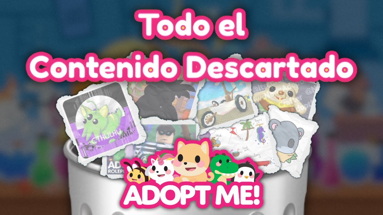 🗑️ CONTENIDO DESCARTADO DE ADOPT ME! 🗑️| Roblox Adopt Me!