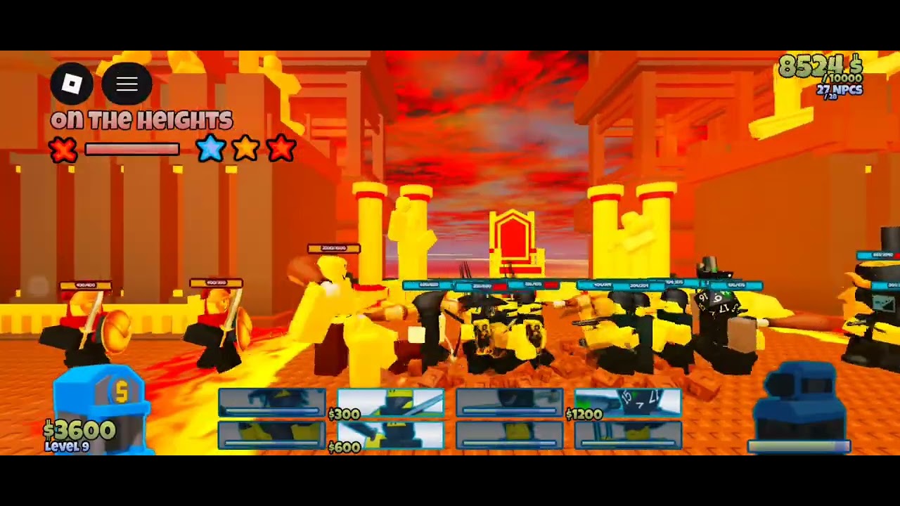 (The battle bricks) Dark units vs all main chapter final bosses (normal)