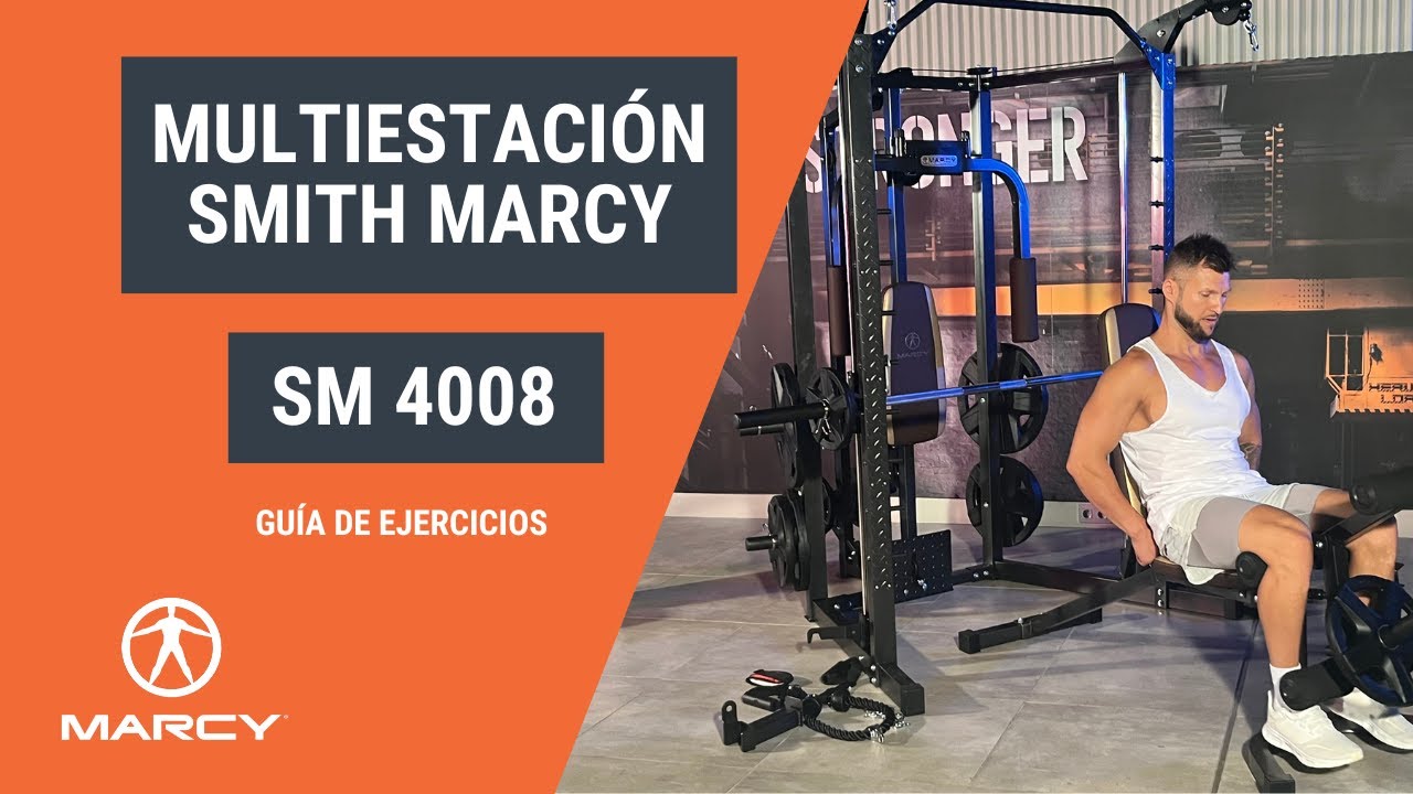 [Guía de ejercicios] Multiestación Smith Marcy SM-4008