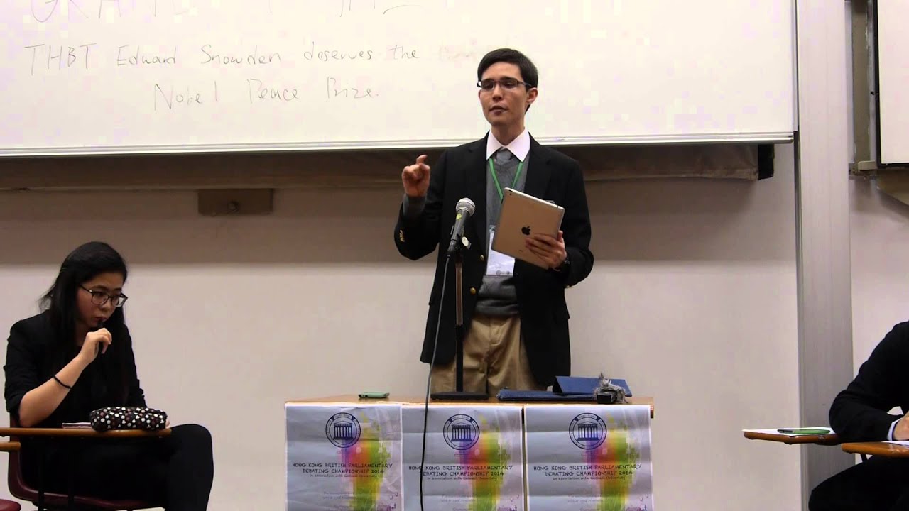 Hong Kong British Parliamentary Debating Championship 2014 - Grand Final