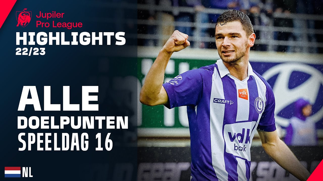 ALLE DOELPUNTEN 🚀⚽ Jupiler Pro League Highlights GD16