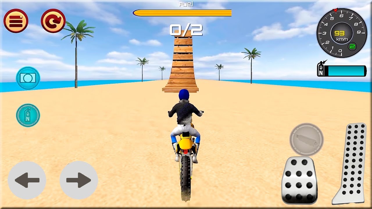 Motocross Beach Race Jumping 3D #Dirt Motor Cycle Racer Games #Bike Game