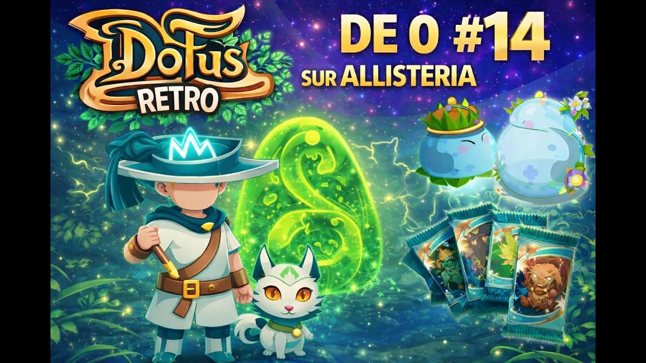 TEAM DE 0 SANS DOUBLON #14 MEILLEUR DONJON BAS NIVEAU MASTER CLASSE [DOFUS RETRO]