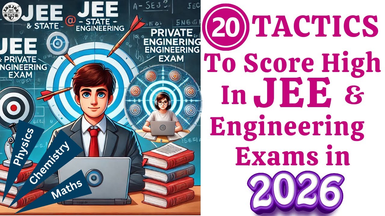 Top 20 Tactics to Crack JEE (Main) 2026 & Other Engineering Entrance Exams