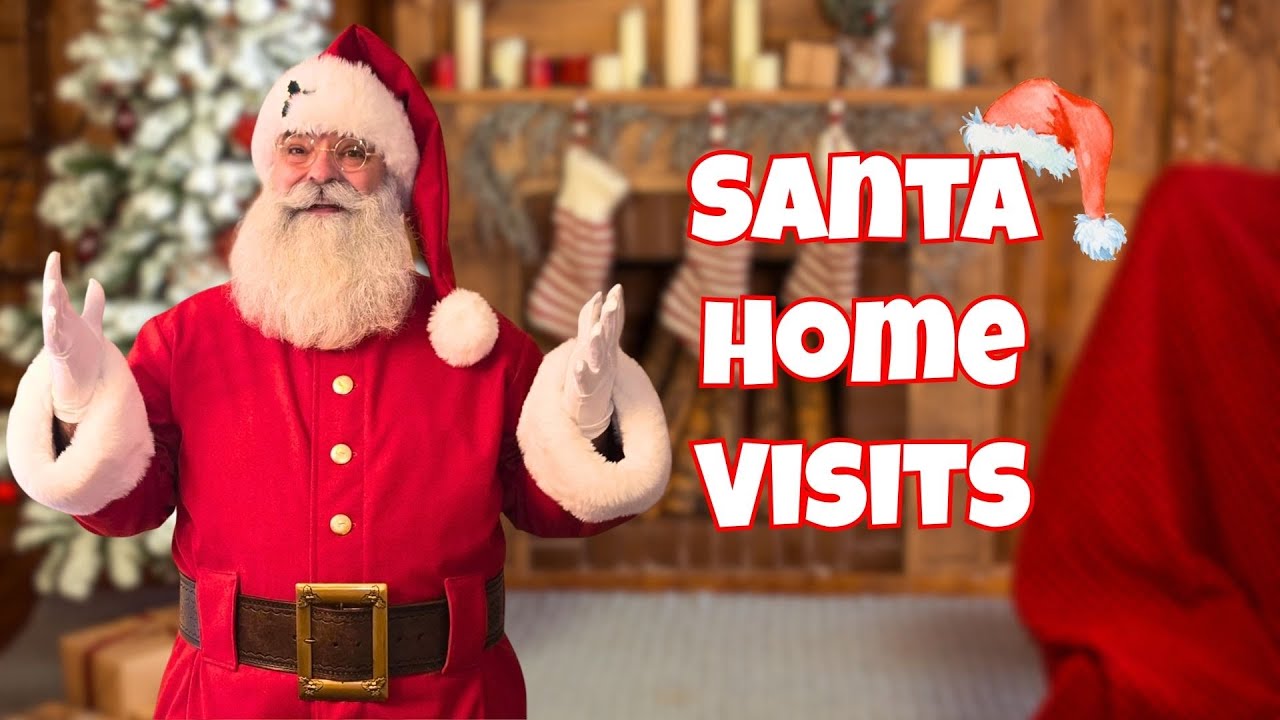 🎅 Bring HOME the MAGIC of a PRIVATE Santa Visit for Your KIDS!