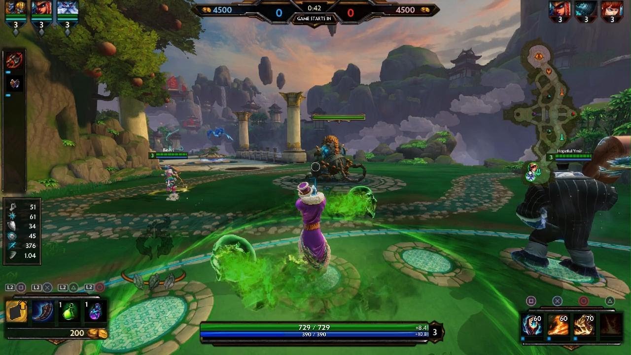 SMITE_A1 Combat Skillz