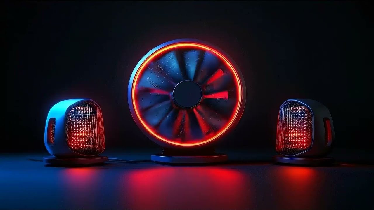 😴 1 Fan Heater Sounds and Extra Deep Box Fan Noise to Sleep Deeply and Relax