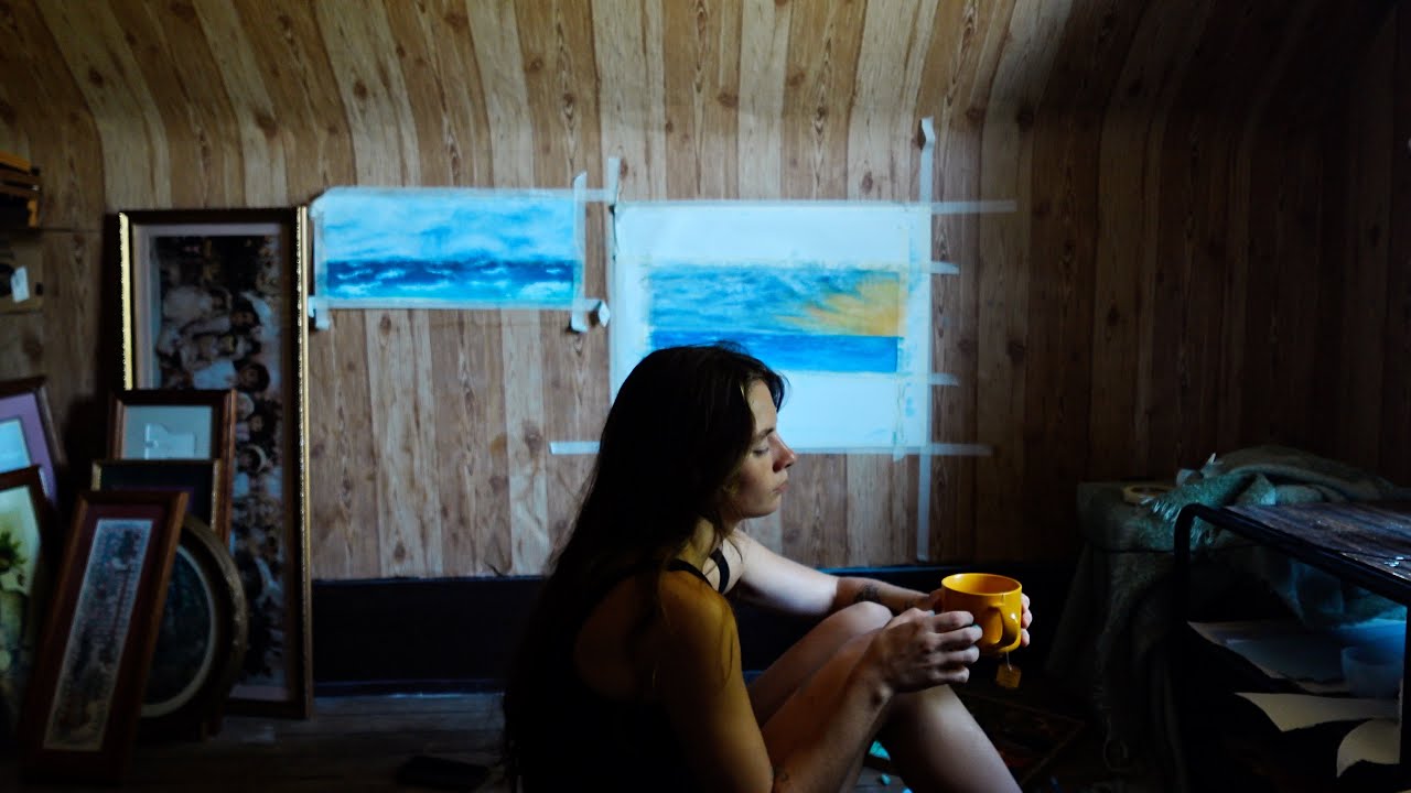a month of painting and feeling okay again (mostly asmr)