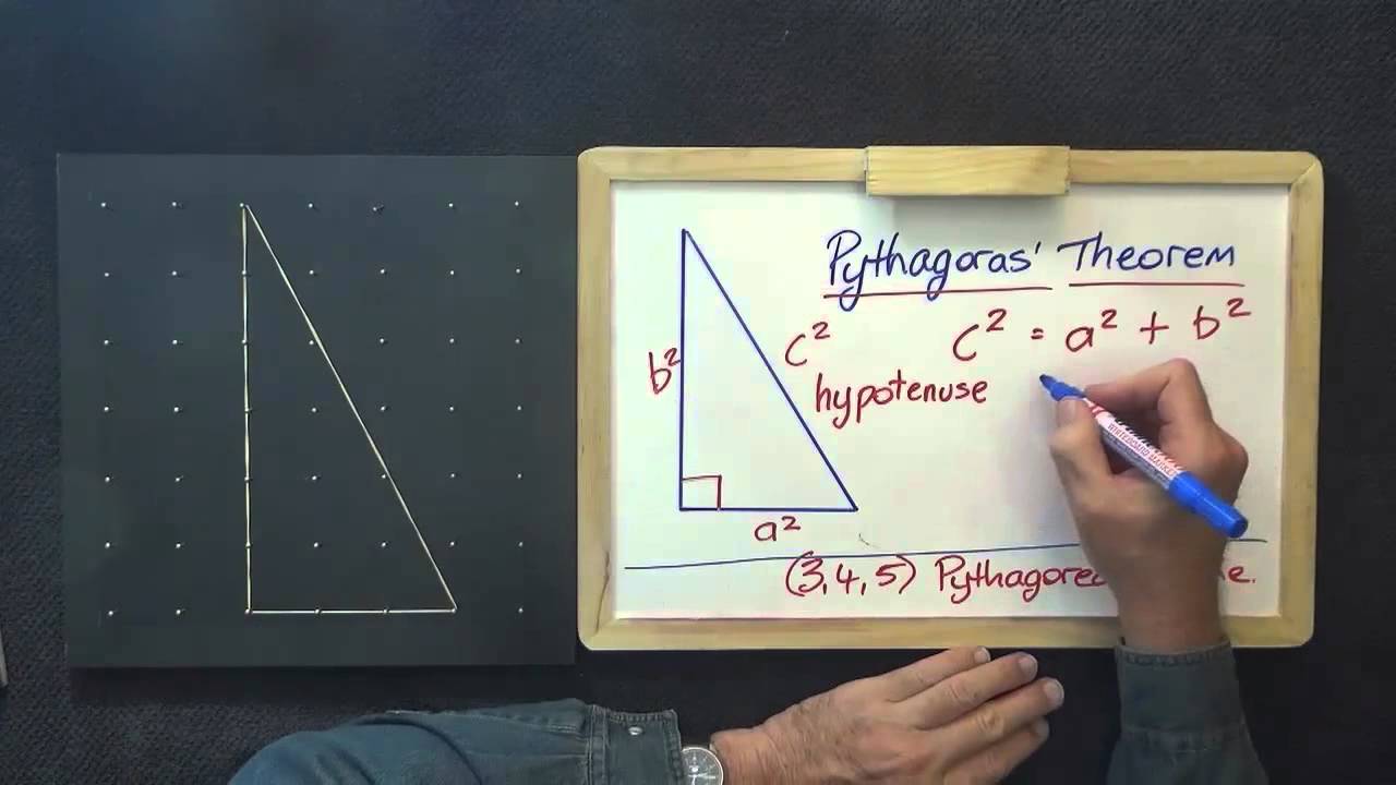 Maths with Geoboards - Pythagoras Theorem Vol 1