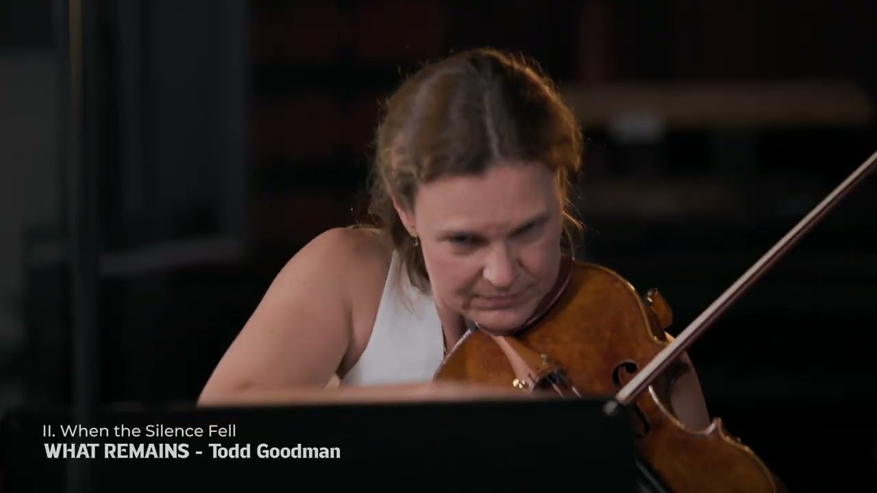 Todd Goodman - What Remains - for trombone, tuba, and string quartet.