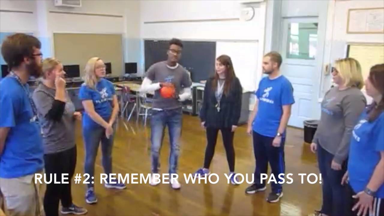 Playworks WI: Ball Toss Race (2nd & Up)