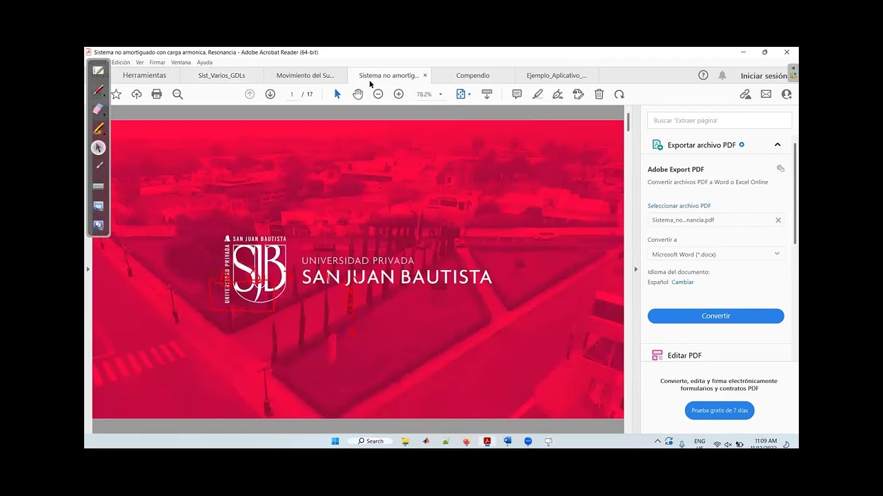 diseño sismico, sistema de varios grados de libertad parte 3