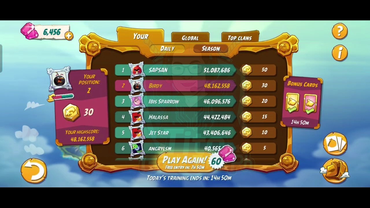 Angry Birds 2 | Mighty Eagle Bootcamp | MEBC | 11 March 2026
