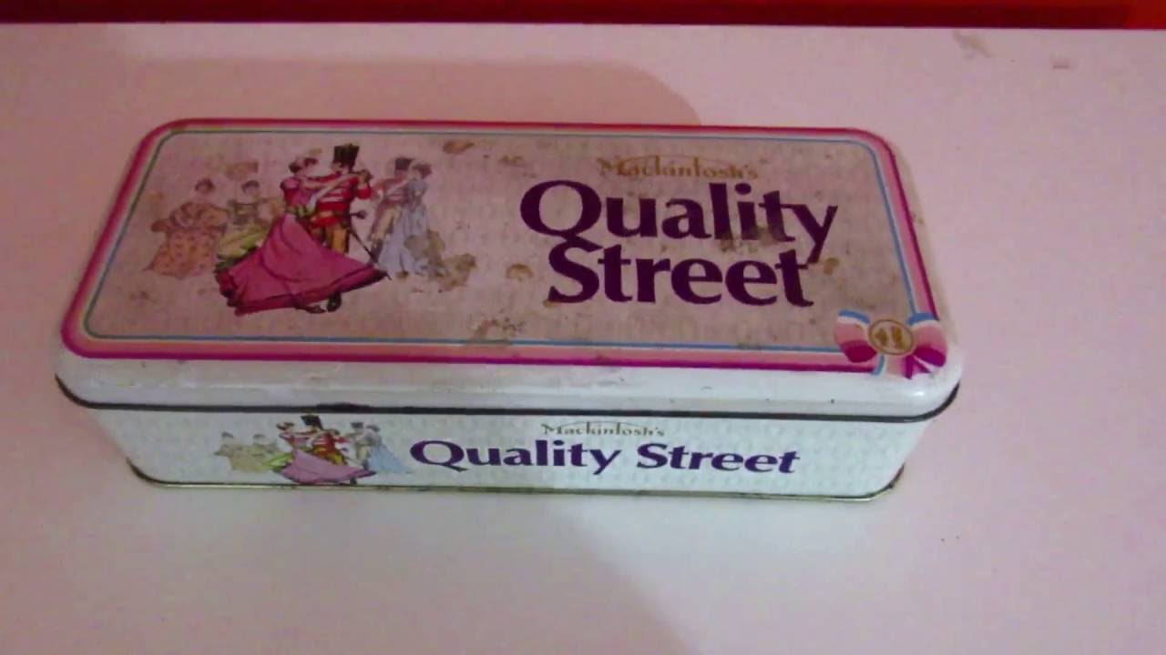 Quality Street tin
