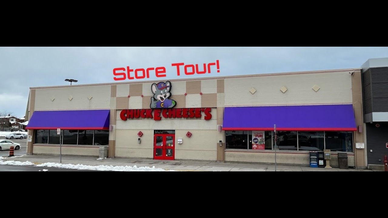Chuck E Cheese Dixie Road Mississauga ON store tour June 3 2023