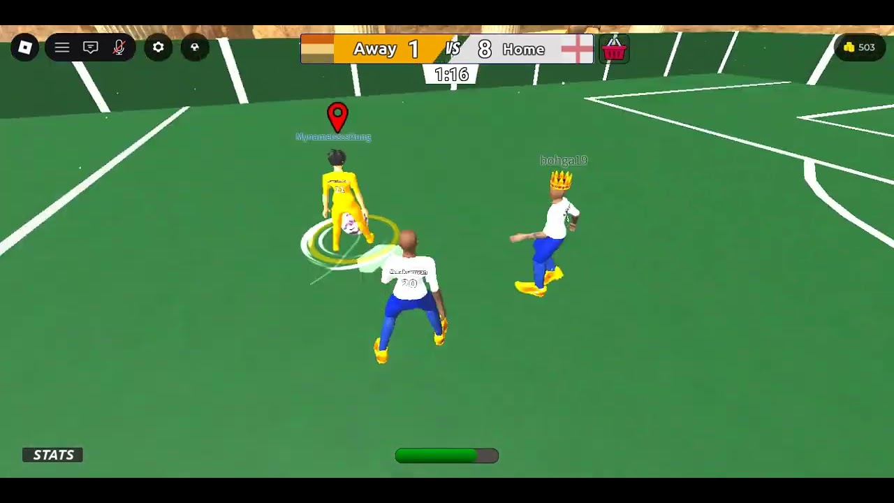 Roblox Realistic soccer play with my friend