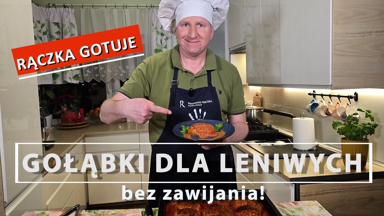 RĄCZKA GOTUJE:  GOŁĄBKI DLA LENIUCHÓW - nie trzeba zawijać!