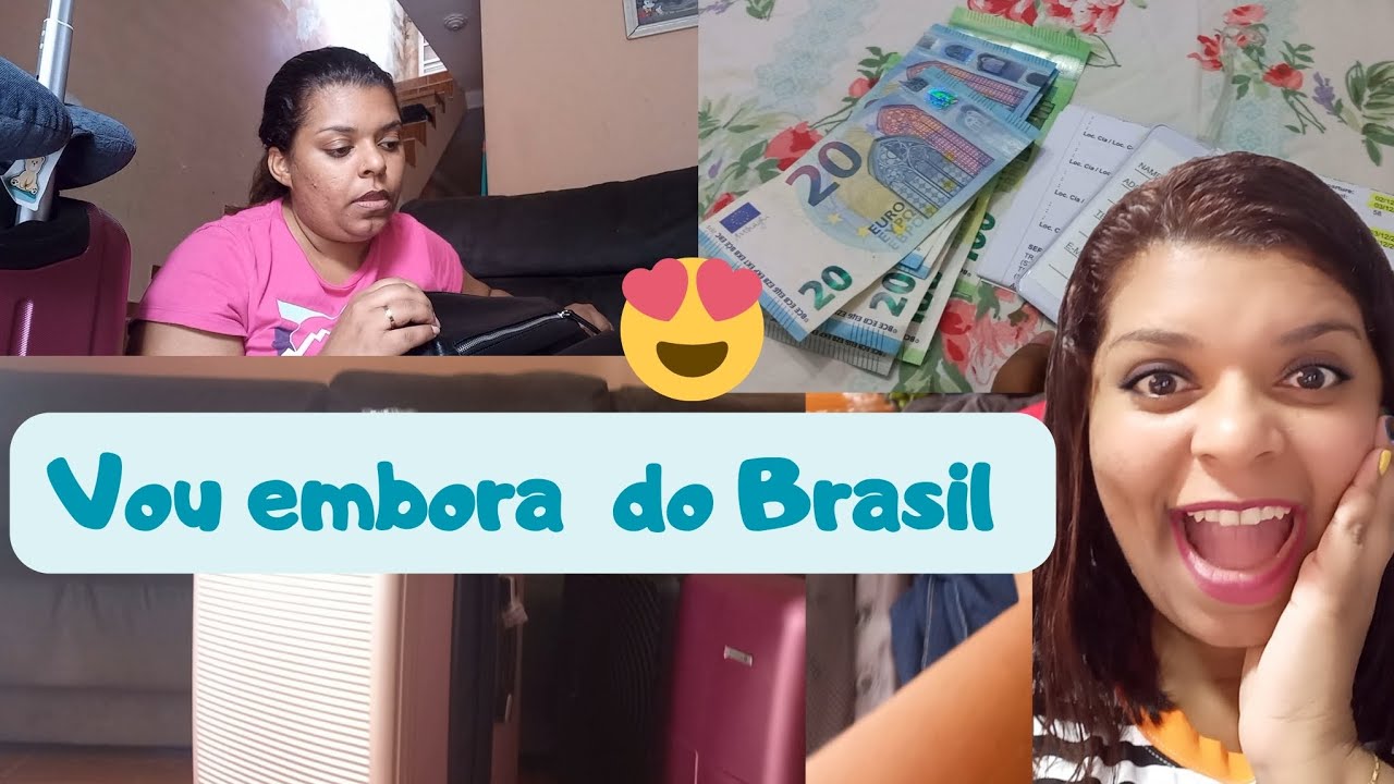 Vou embora do Brasil #embora #portugal 🥰🥰🥰