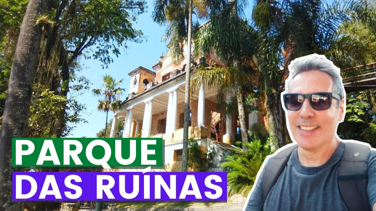 PARQUE DAS RUÍNAS -SANTA TERESA  RIO DE JANEIRO | Vista linda para BAÍA  de GUANABARA e CENTRO do RJ