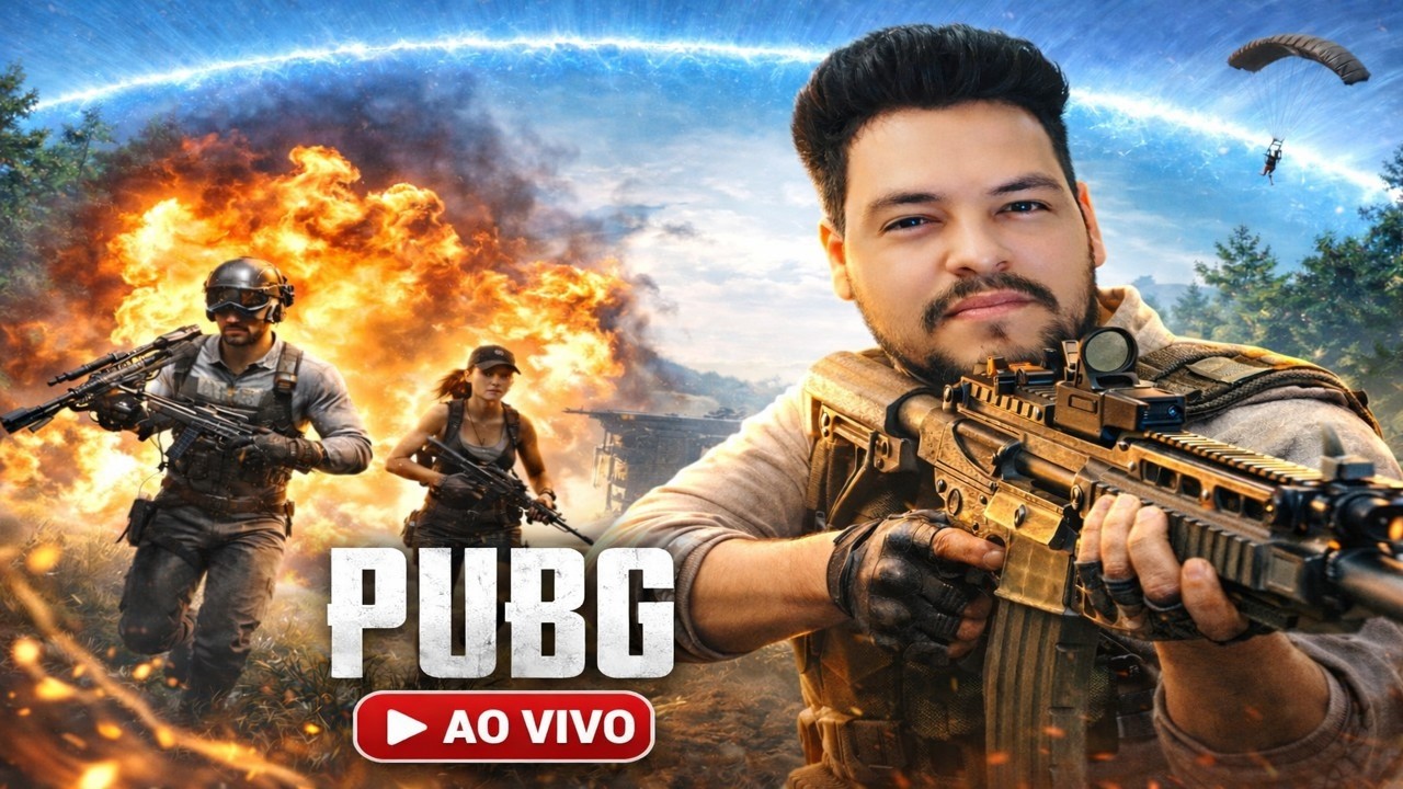 🔴 AO VIVO! CAOS TOTAL NO PUBG 💥🔥