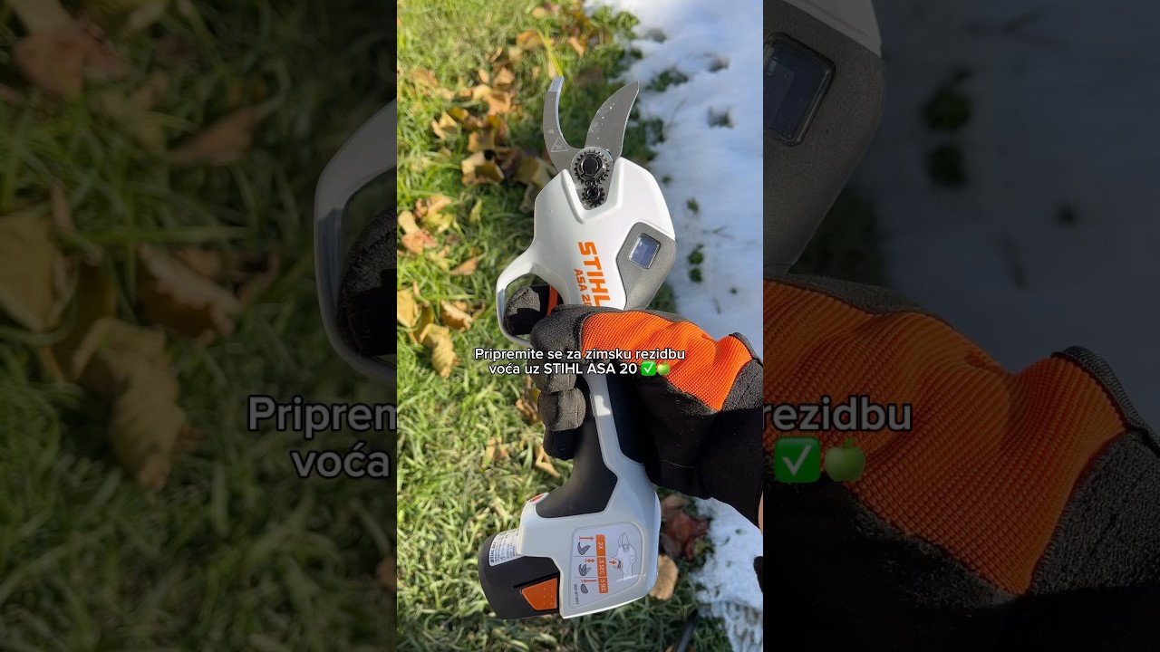 STIHL ASA 20 - baterijske makaze za orezivanje 🍀🧡