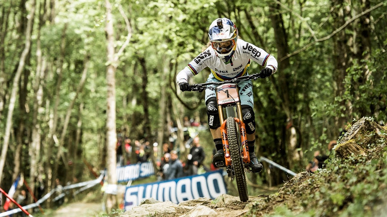 Rachel Atherton's Dominating Winning Run | UCI Mountain Bike World Cup 2017