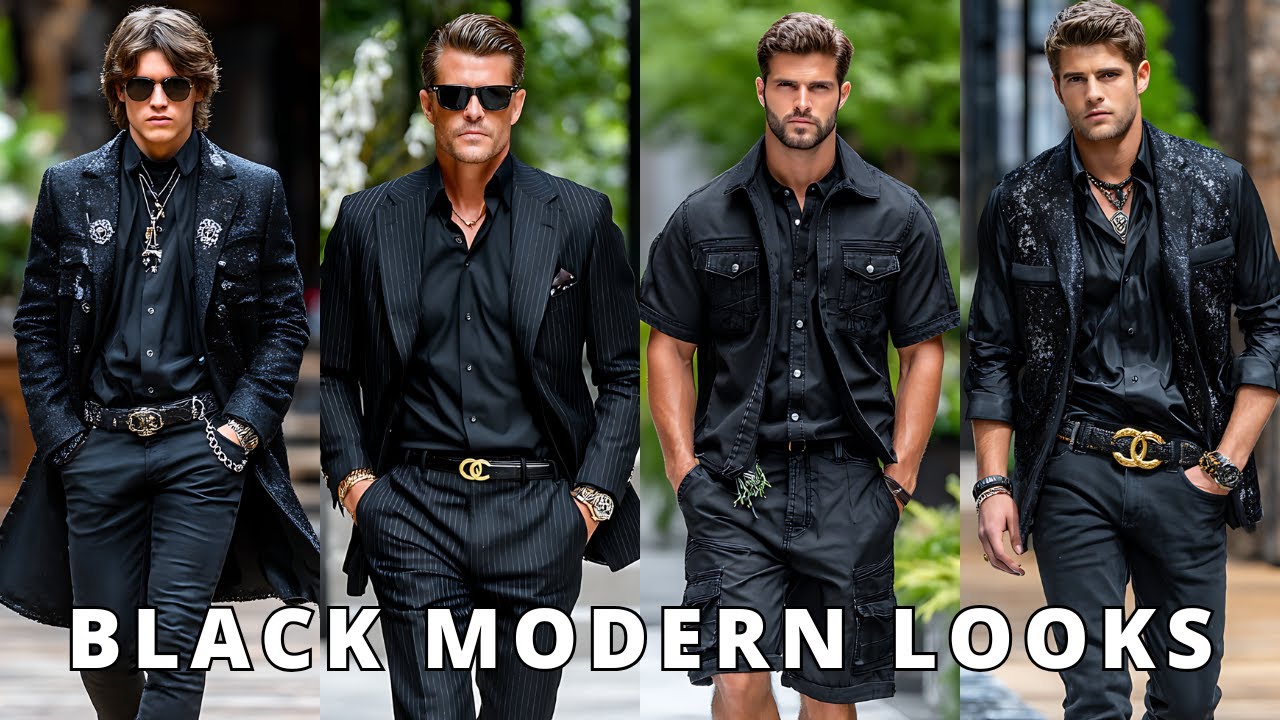 🖤 CHANEL Inspired Spring/Summer 2026 Menswear Ideas | Slim Fits, Black Looks, Rock Chic Mood 🔥
