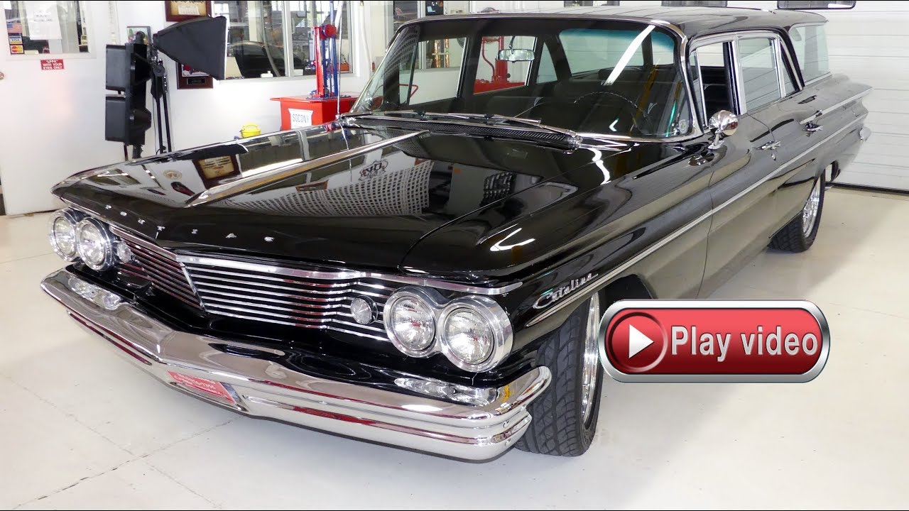 1960 Pontiac Catalina Safari Tri Power 9 Passenger Station Wagon