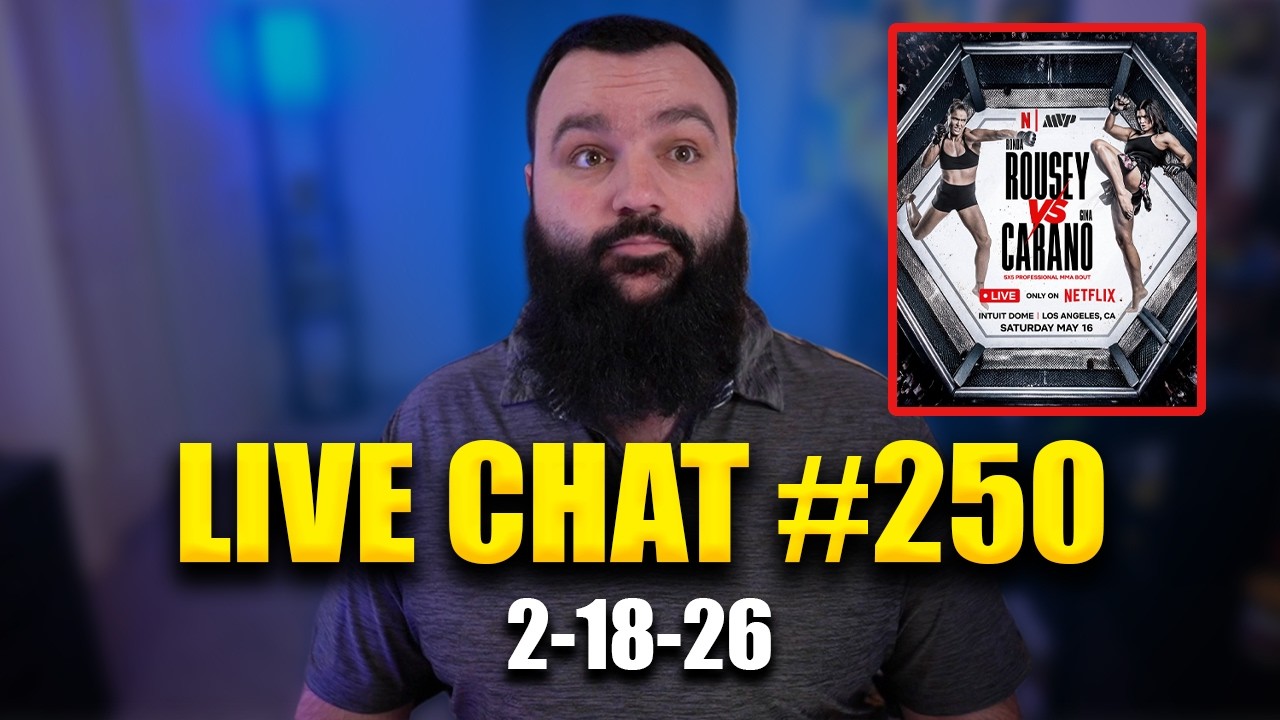 Rousey vs Carano On Netflix, Strickland A Racist, Aspinall EXPOSED Badly - Livechat #250