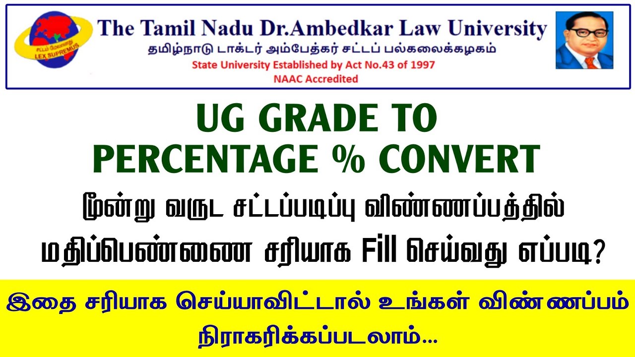 3 Year LLB Application Process | How to Convert CGPA to Percentage Marks | 3 Year LLB Ranking