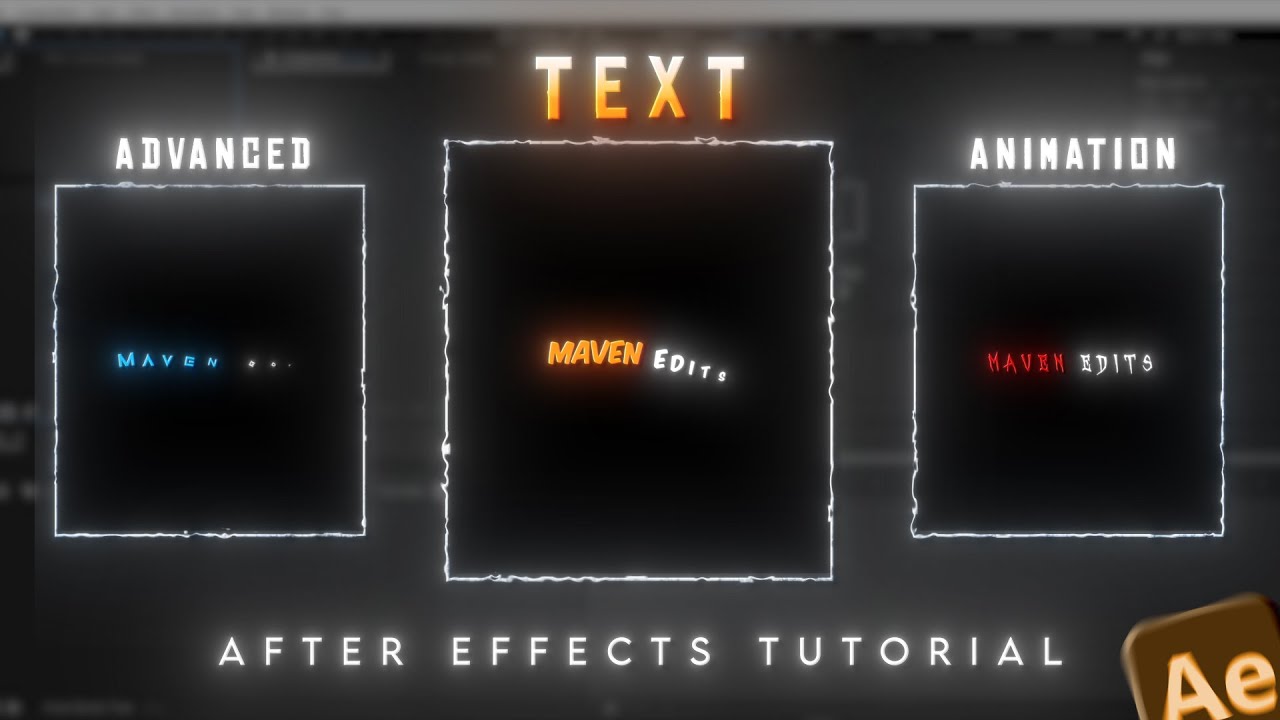 РАСШИРЕННОЕ РУКОВОДСТВО ПО ТЕКСТОВОЙ АНИМАЦИИ | AFTER EFFECTS |