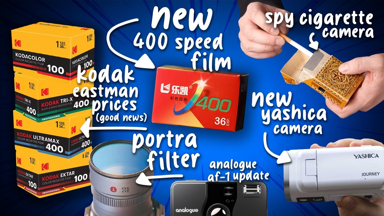 Cheaper Kodak Film, Free Camera Giveaway, New 400 ISO Film & More!