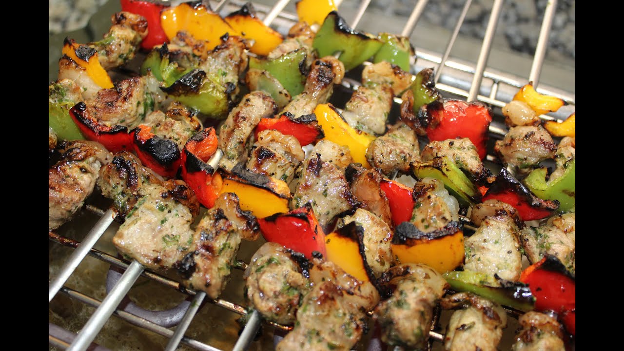 Kabab mechoui à la marocaine --- الكباب المشوي على الطريقة المغربية