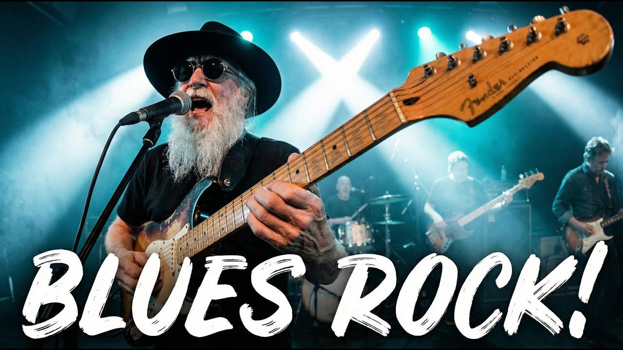 Jimi Hendrix, Eric Clapton, SRV, Muddy Waters, ZZ Top – Classic Blues Rock Vocals & Guitar Riffs